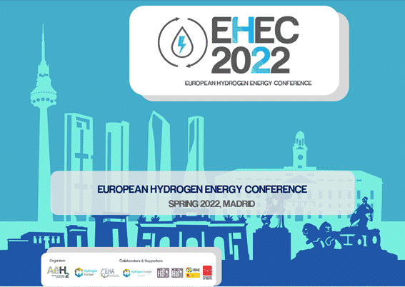 “The European Hydrogen Energy Conference (EHEC)” se celebrará en primavera de 2022