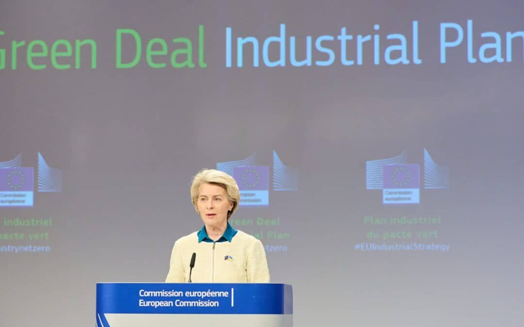 La Comisión Europea presenta su Plan Industrial para acelerar la puesta en marcha de proyectos de energía limpia